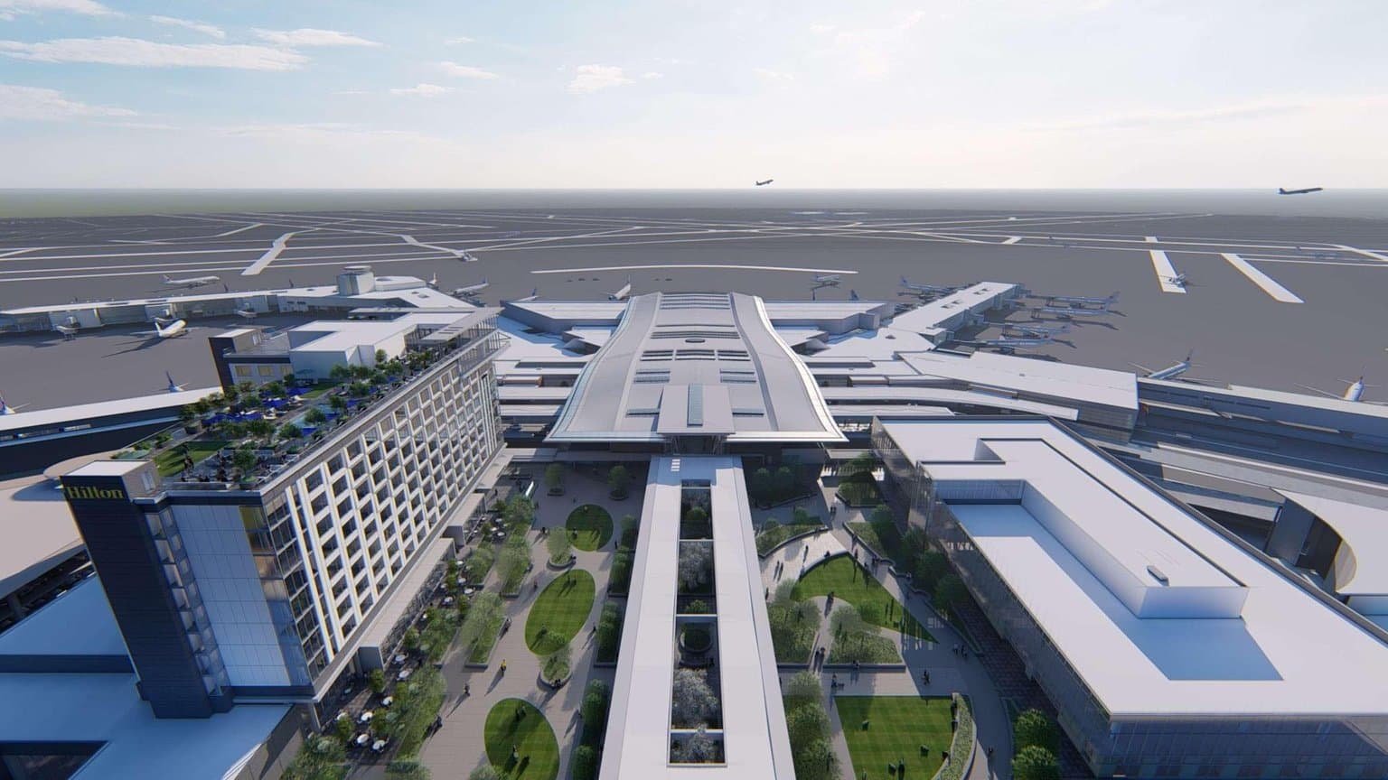 Hilton Bna Nashville Airport Terminal