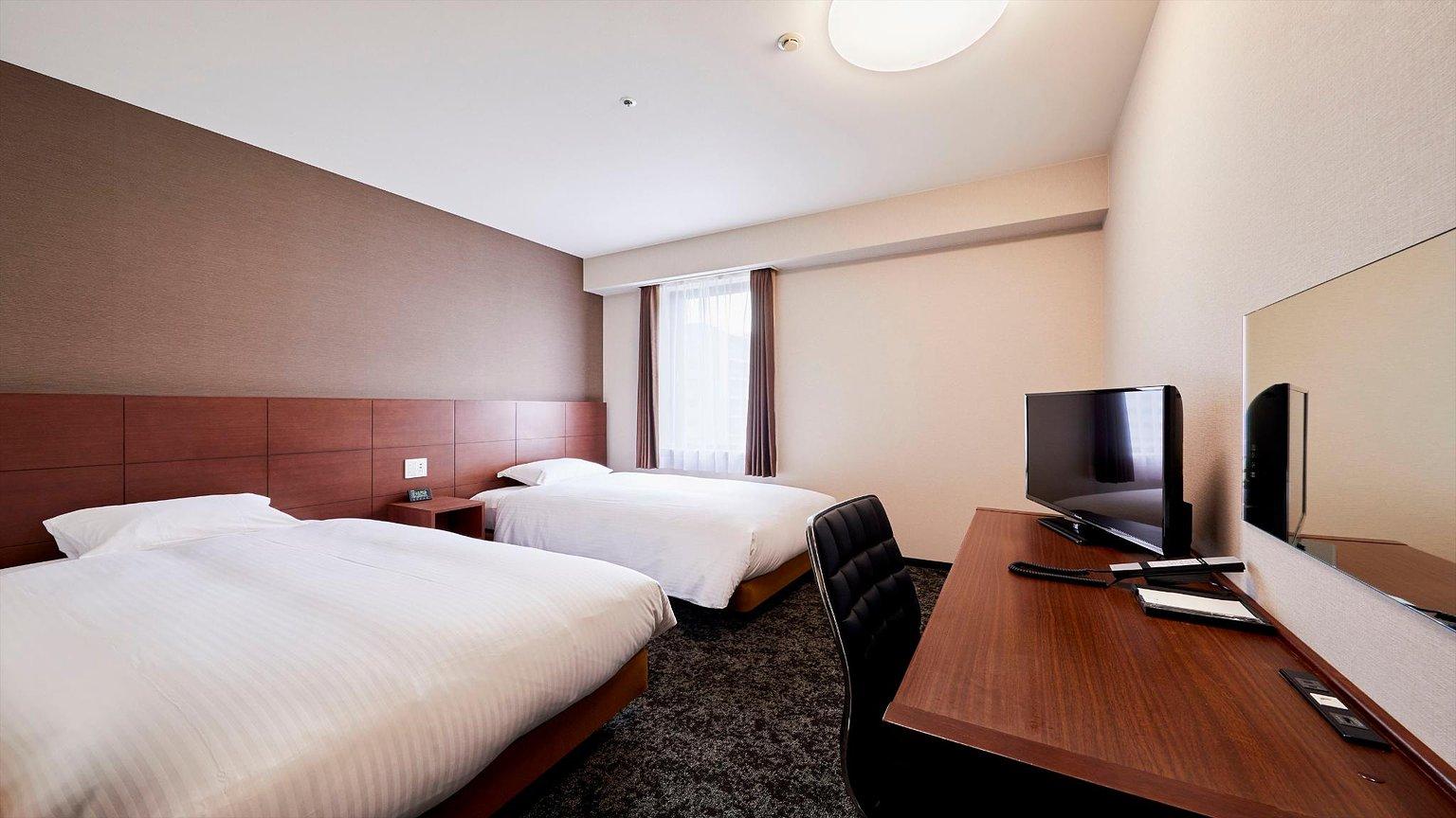 Twin Room - Hotel Wing International Kobe Shin-Nagata Ekimae（神戶新永田站前永安國際酒店） / Hotel Wing International Kobe Shin-Nagata Ekimae