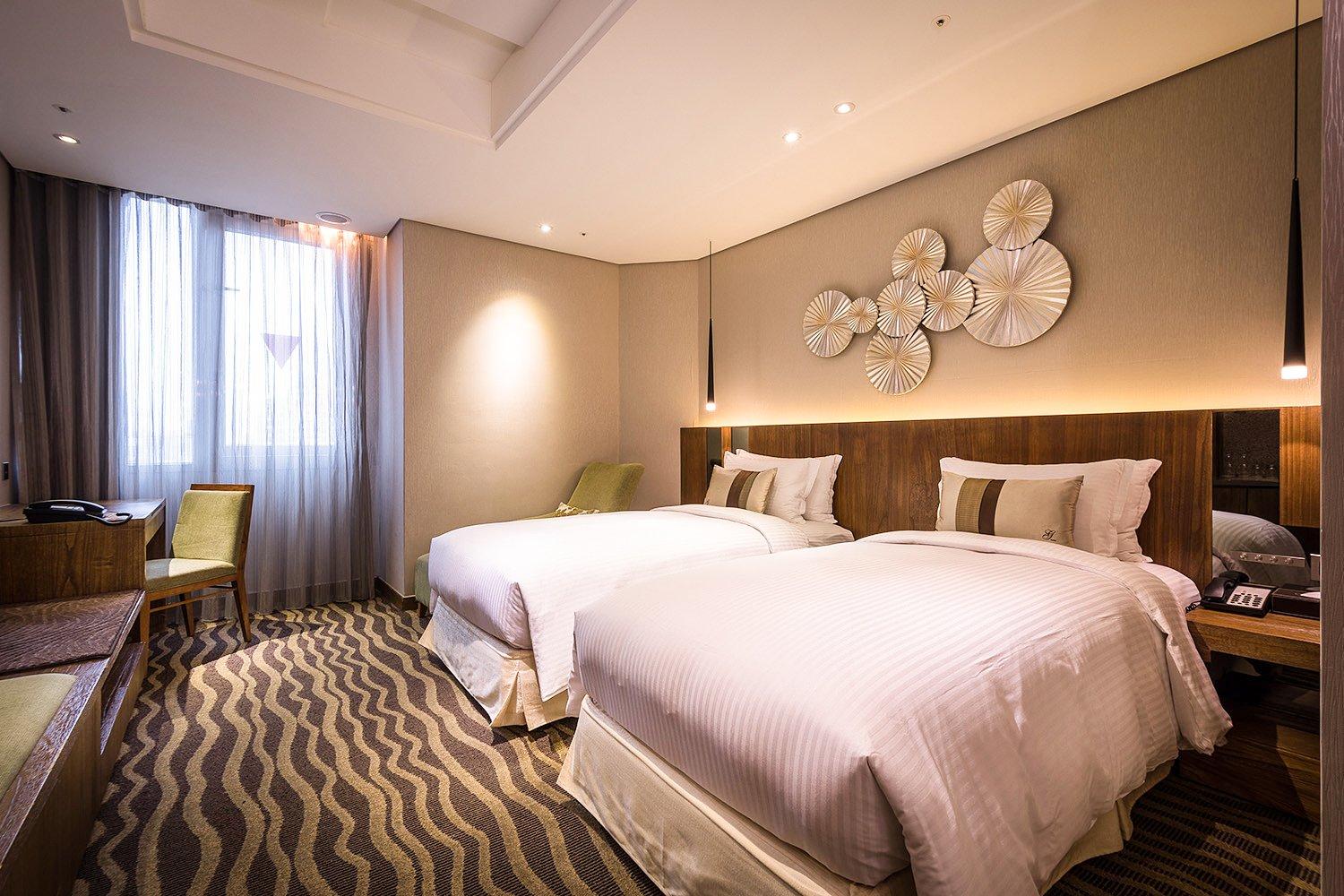 비즈니스 트윈 (조식 포함) - Green World Hotel - JianPei Suites