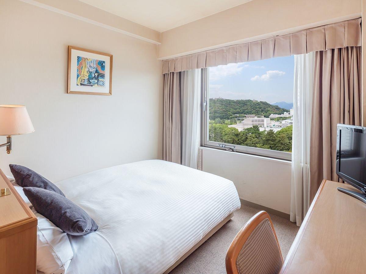 스탠다드 더블 캐슬뷰 (금연) (Standard Double Castle View Non-Smoking) - 호텔 마이스테이 마쓰야마 (HOTEL MYSTAYS Matsuyama)