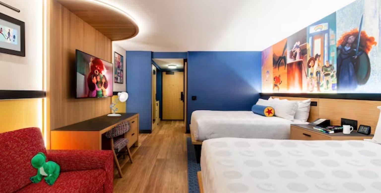 Premium View (*Image is for illustration purposes and subject to change) - Pixar Place Hotel
