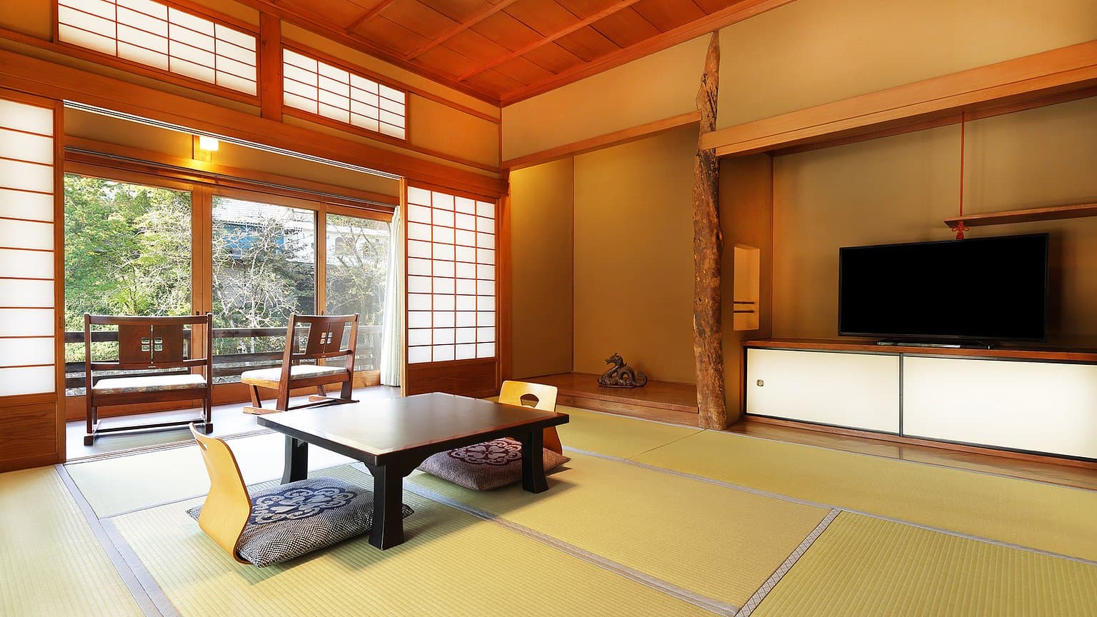 奥津 温泉 池田 屋 河鹿 園