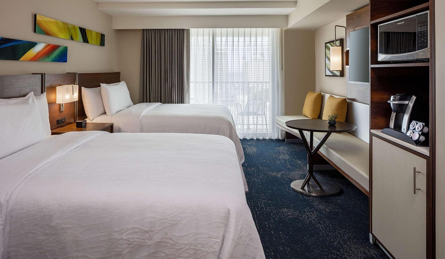 2 Double Beds Standard Room Low Floor