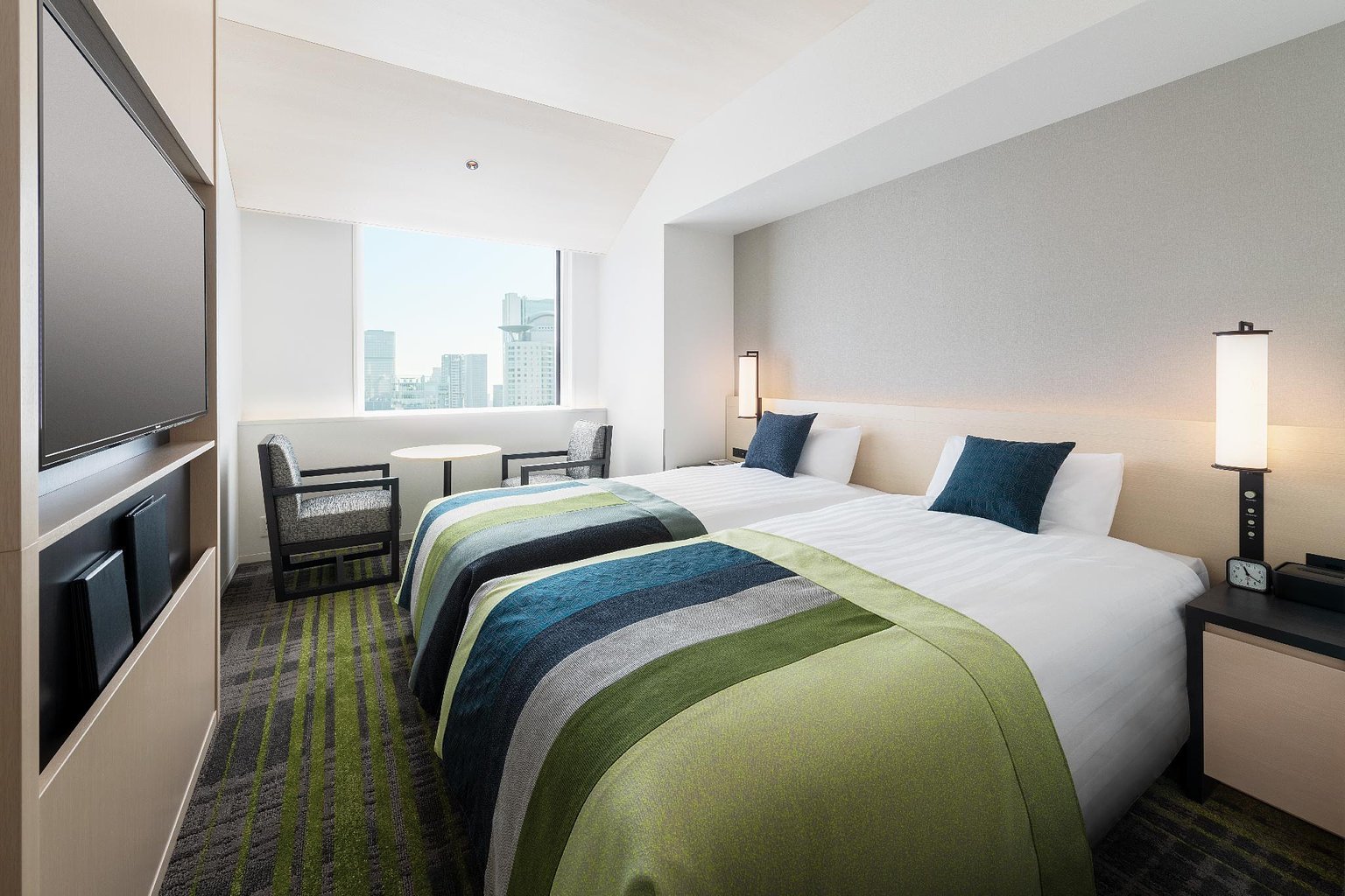 Standard Twin Non-smoking 12-23F