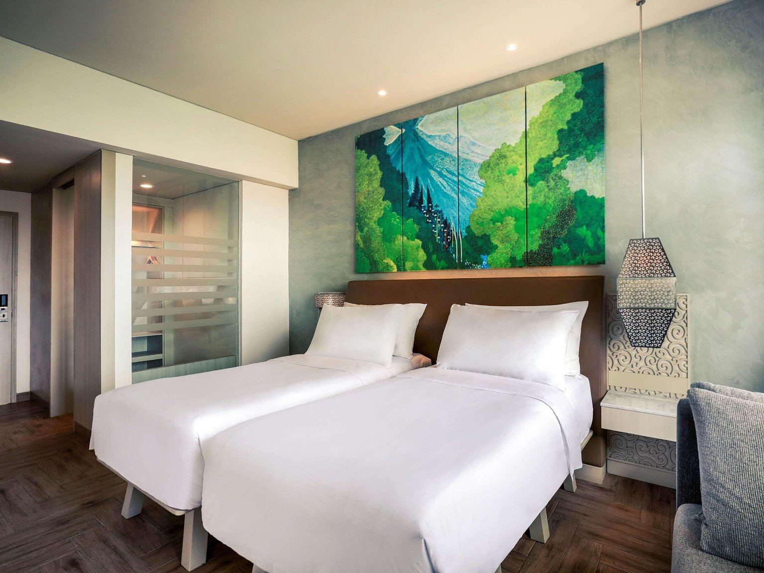 Deluxe Ocean View Twin Beds 