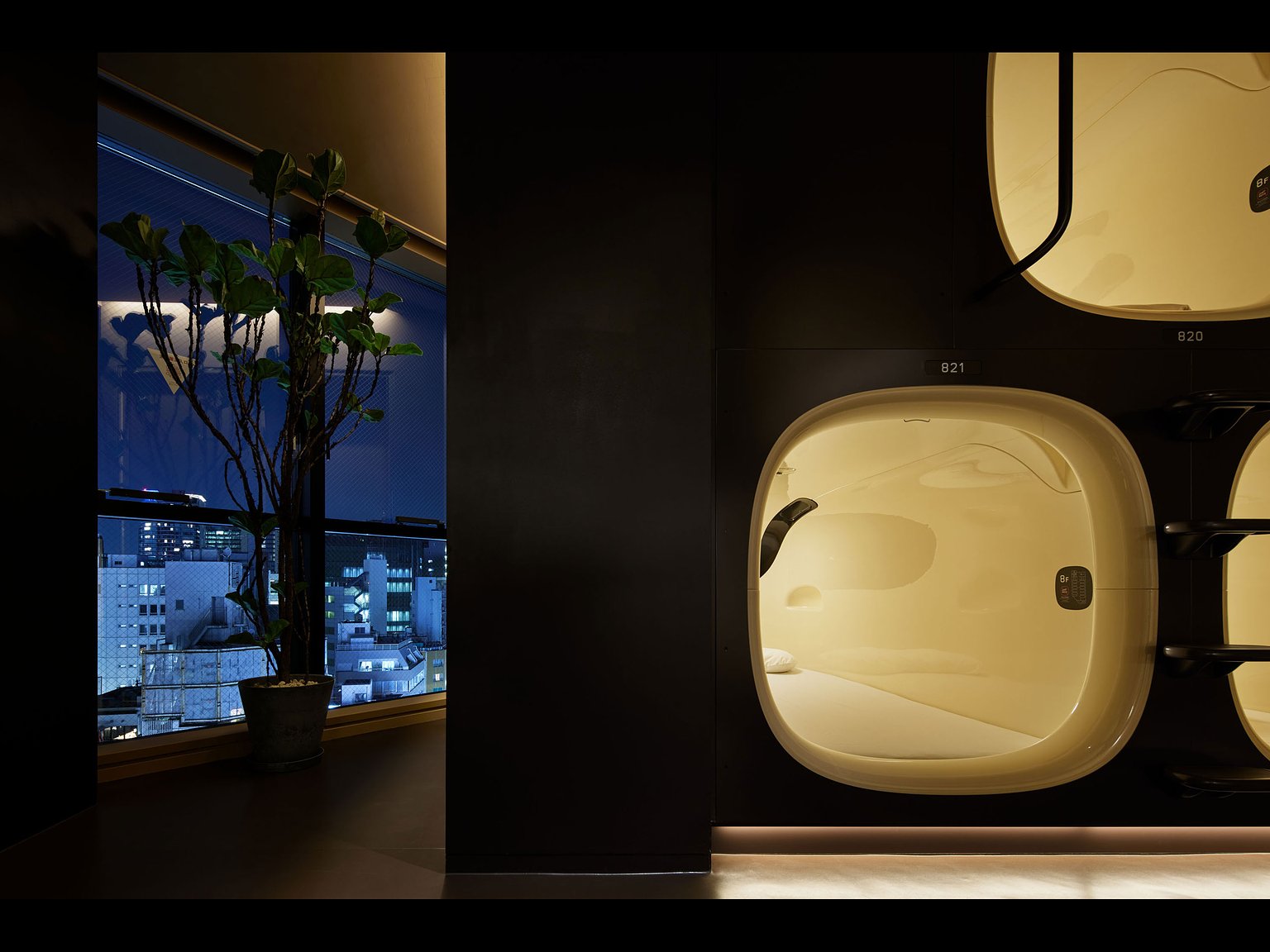 Capsule Room (Women) with 9h sleep fitscan