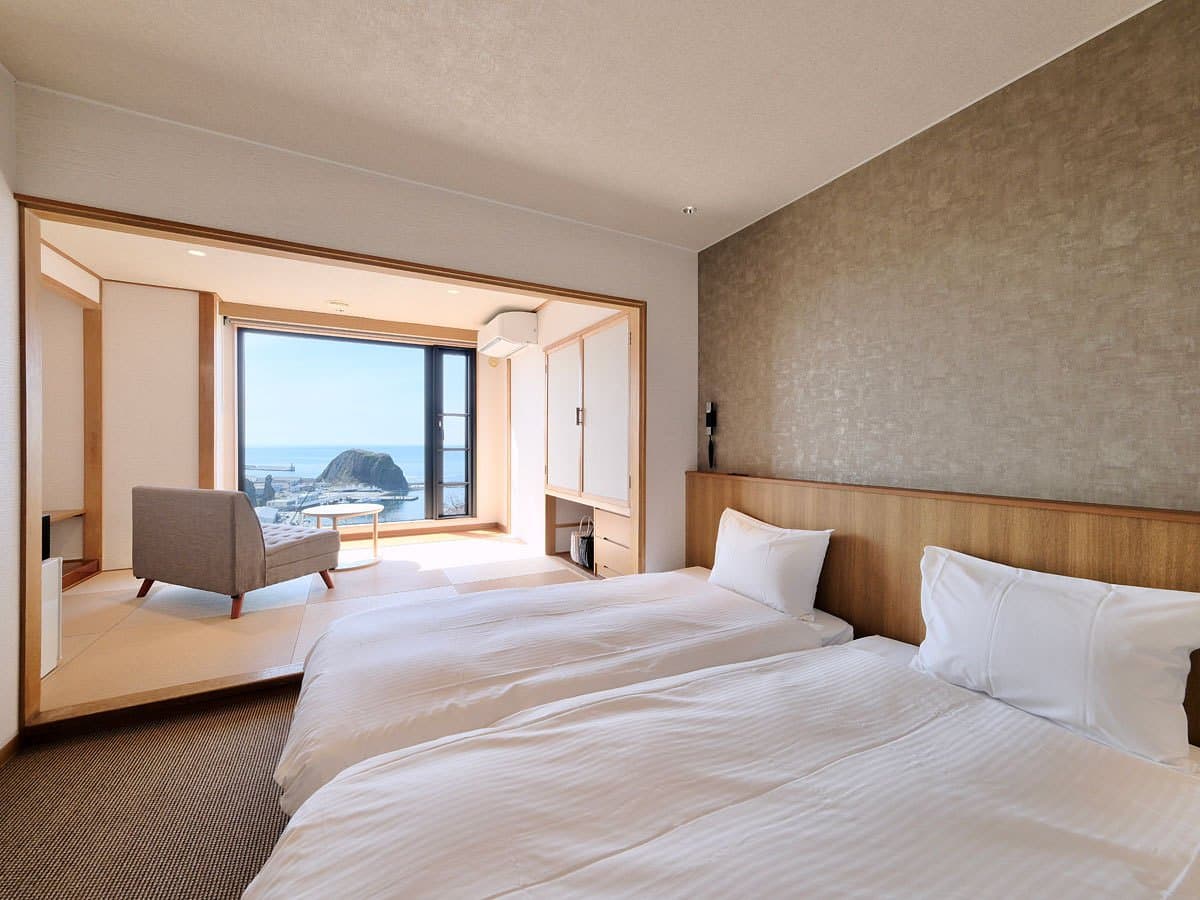 知床 夕陽 の あたる 家 onsen hostel
