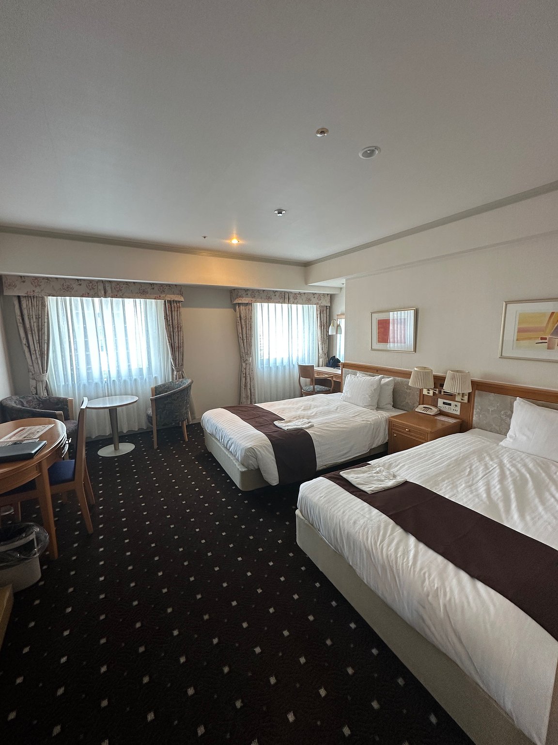 Room Size and Convenience for Pre-Overnight Stay at Kansai Airport