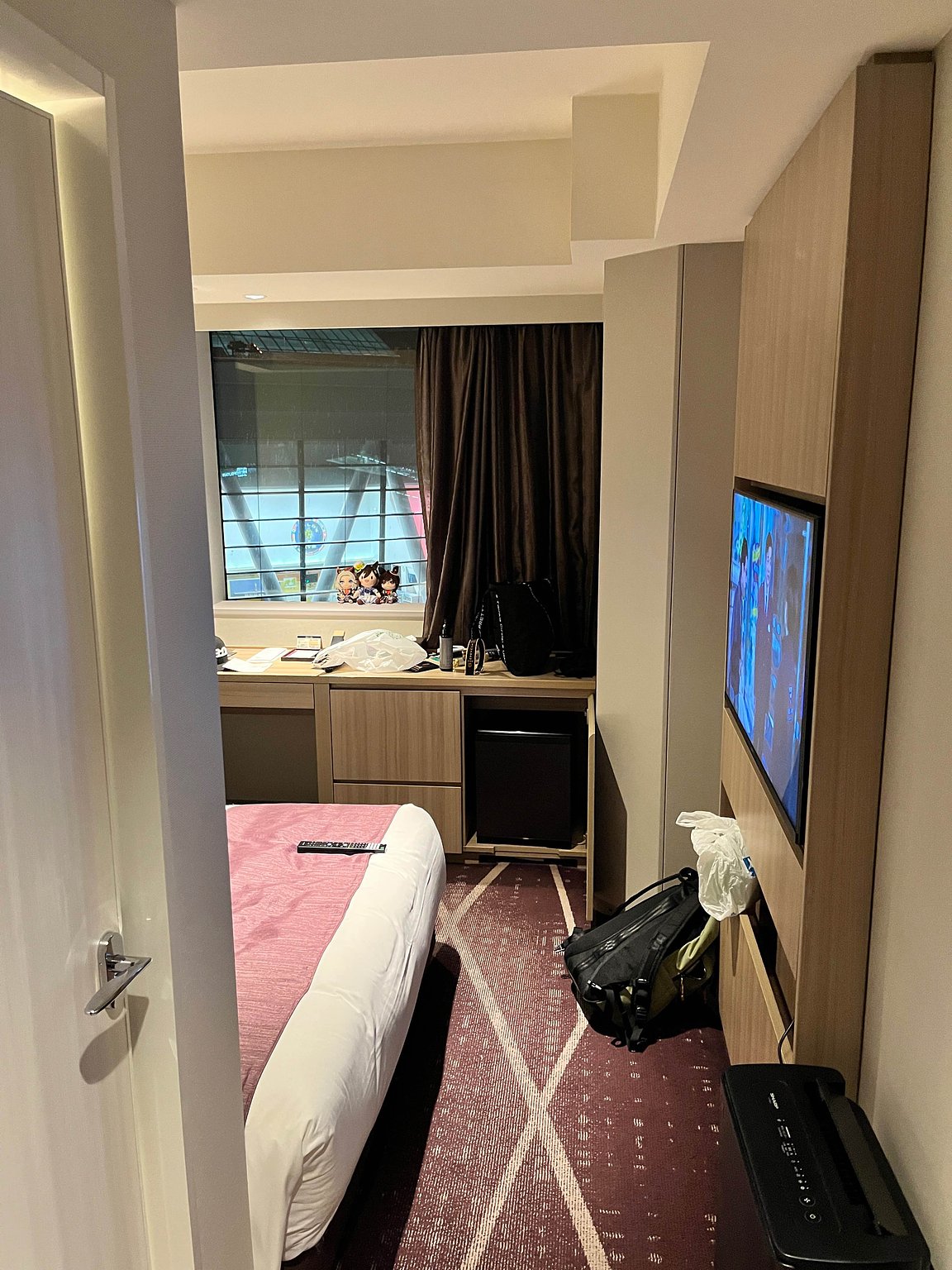 At the Saitama Super Arena Event...