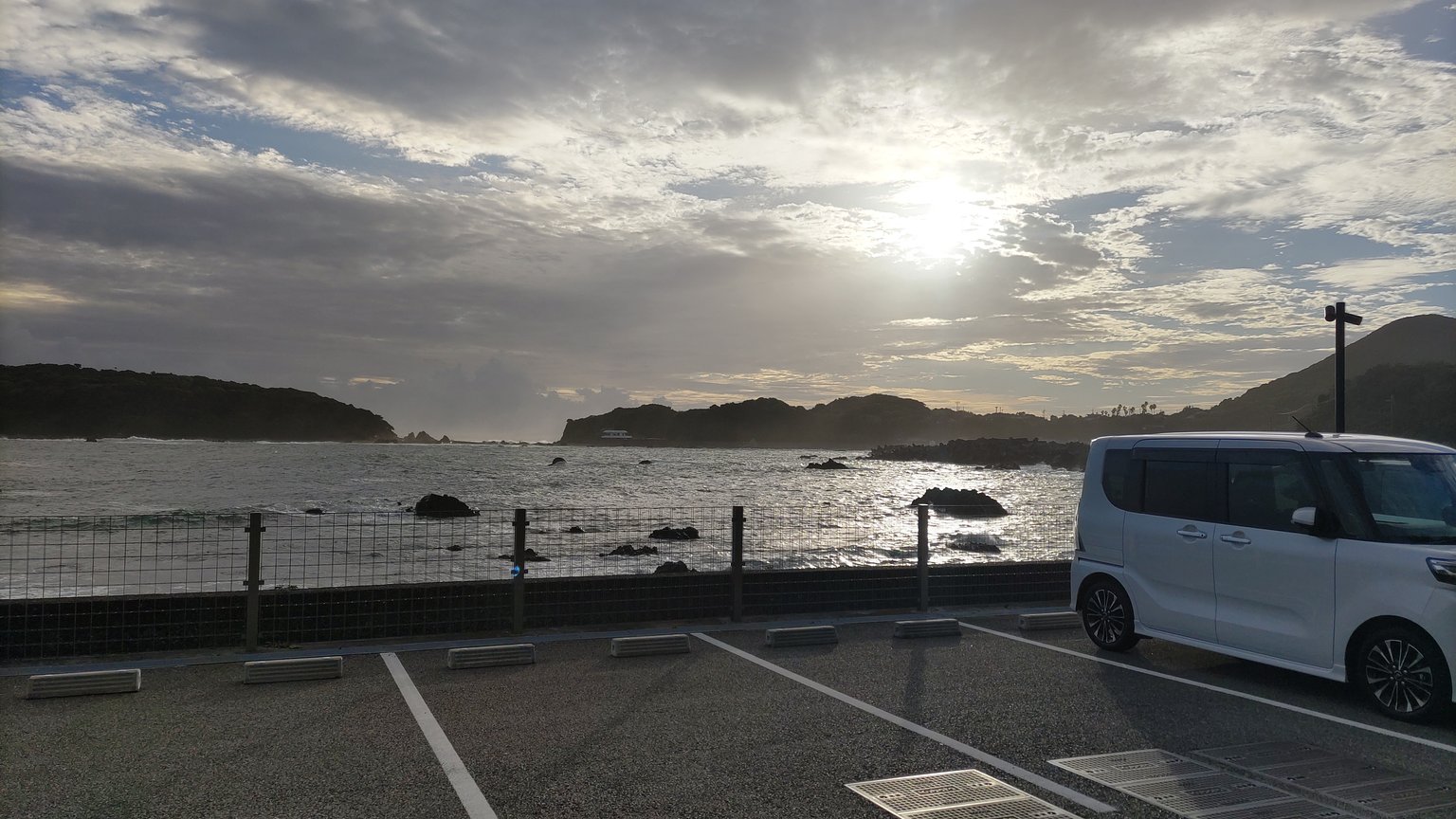 The sunset and view are both amazing.