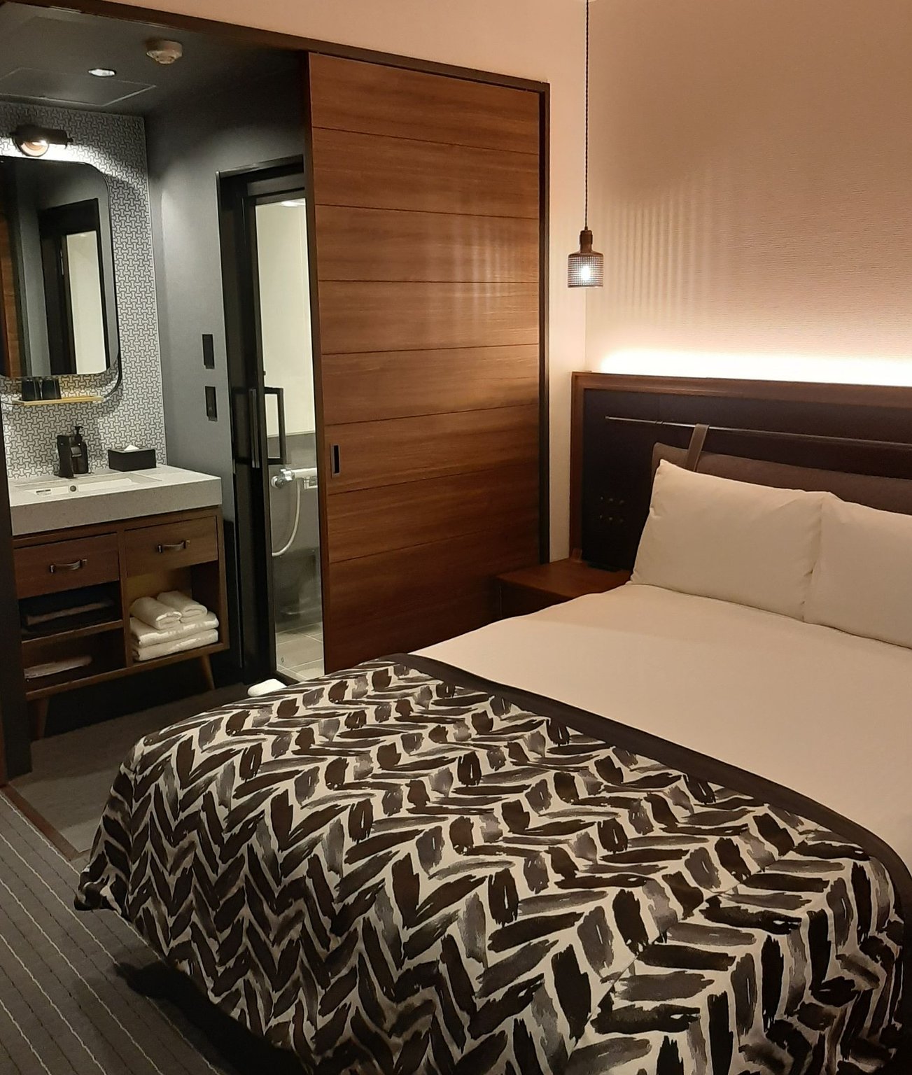 麻布十番的飯店入住