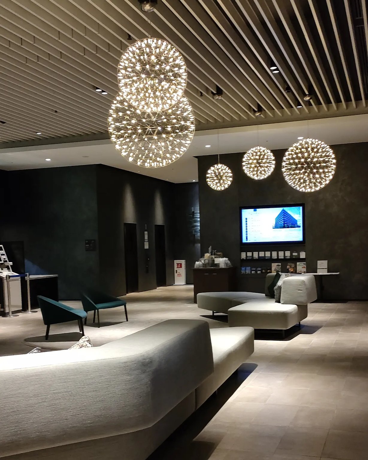 첫 하프 호텔 숙박의 두근거림