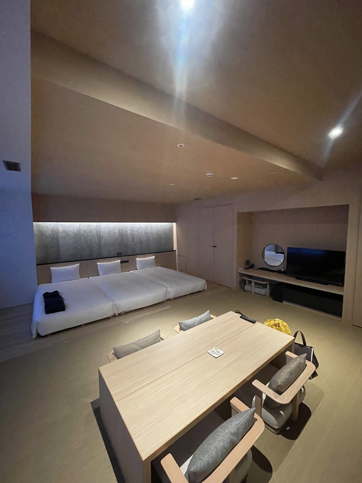 房間又大又棒！