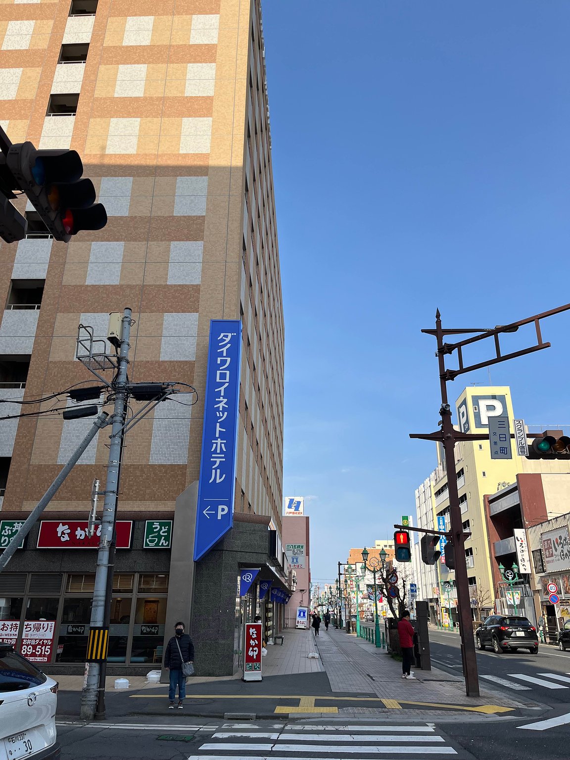 하치노헤에서의 밤과 아침 활동!