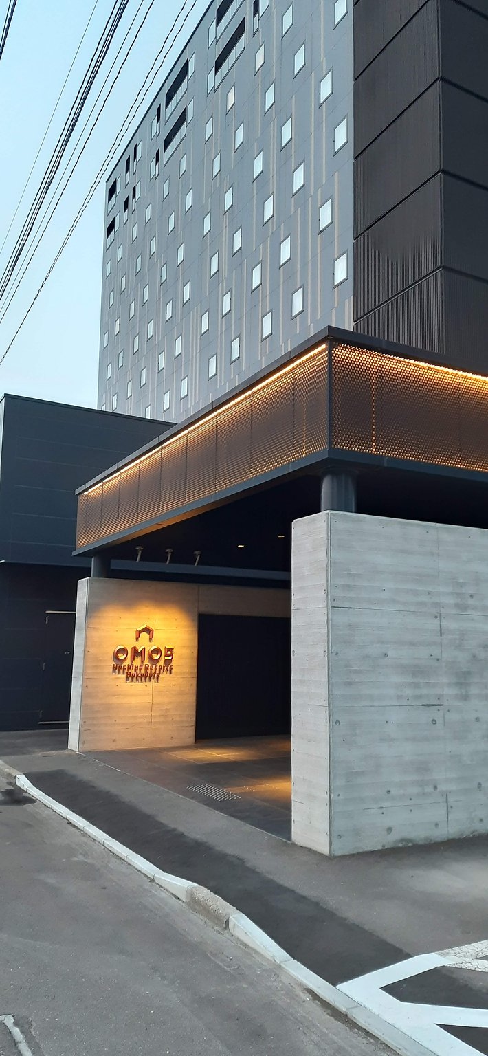 Enjoying Freshly Made OMO5 Hakodate