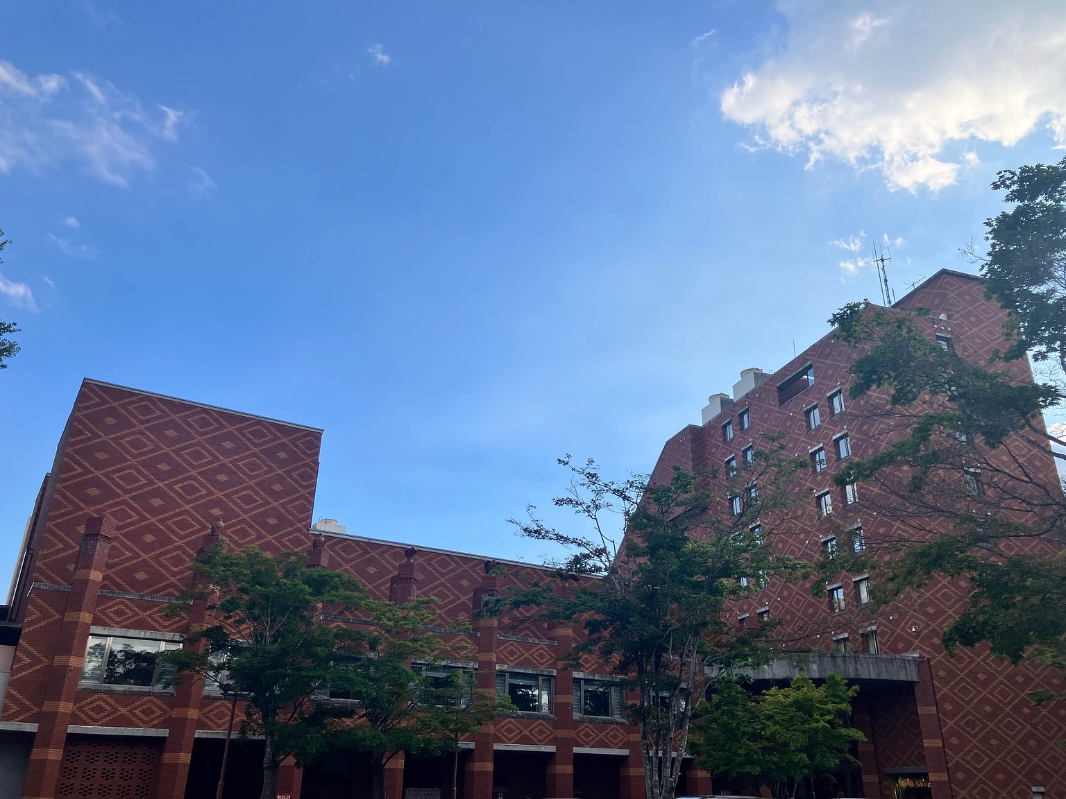 Relaxing at a hotel surrounded by greenery with moor hot springs and sauna