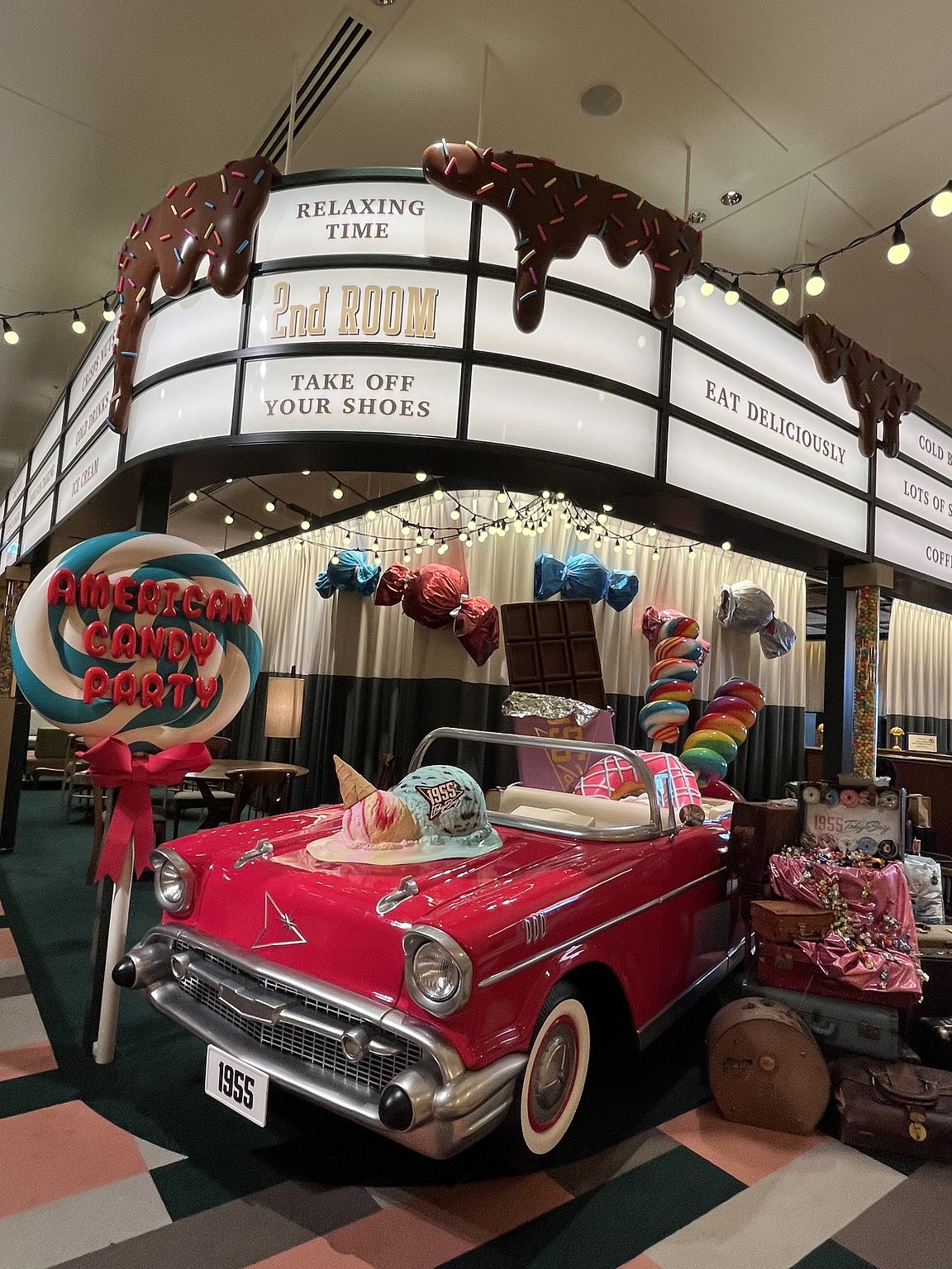 獨自迪士尼之後的星野度假村★1955年左右美國氛圍的美麗酒店♪