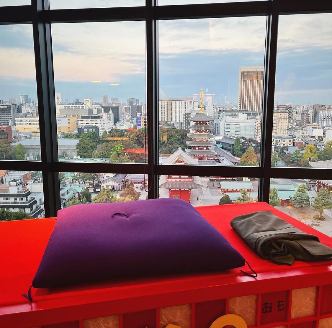 Near Senso-ji Temple with the Bell of Dawn