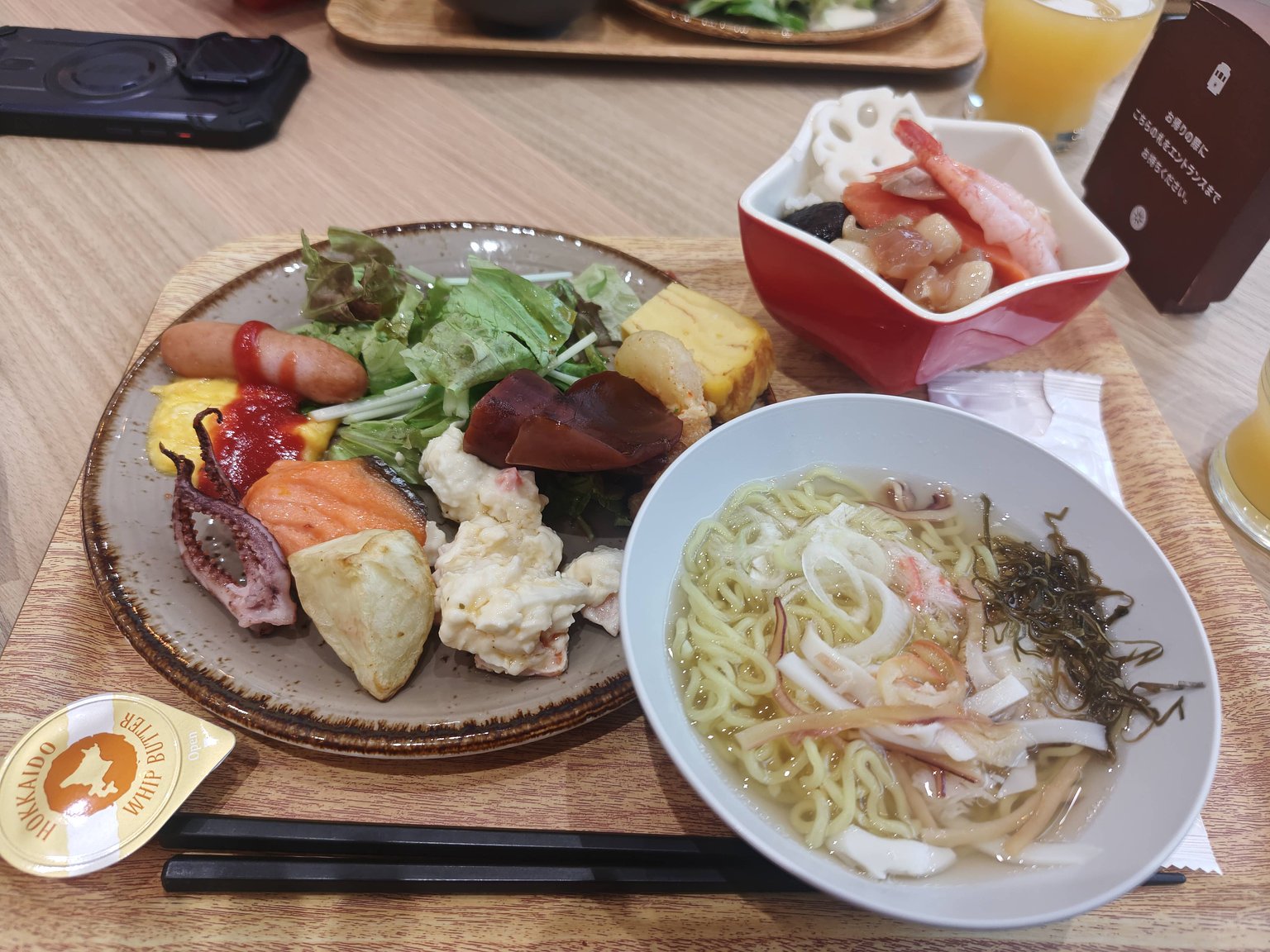 朝食で函館を味わえる！