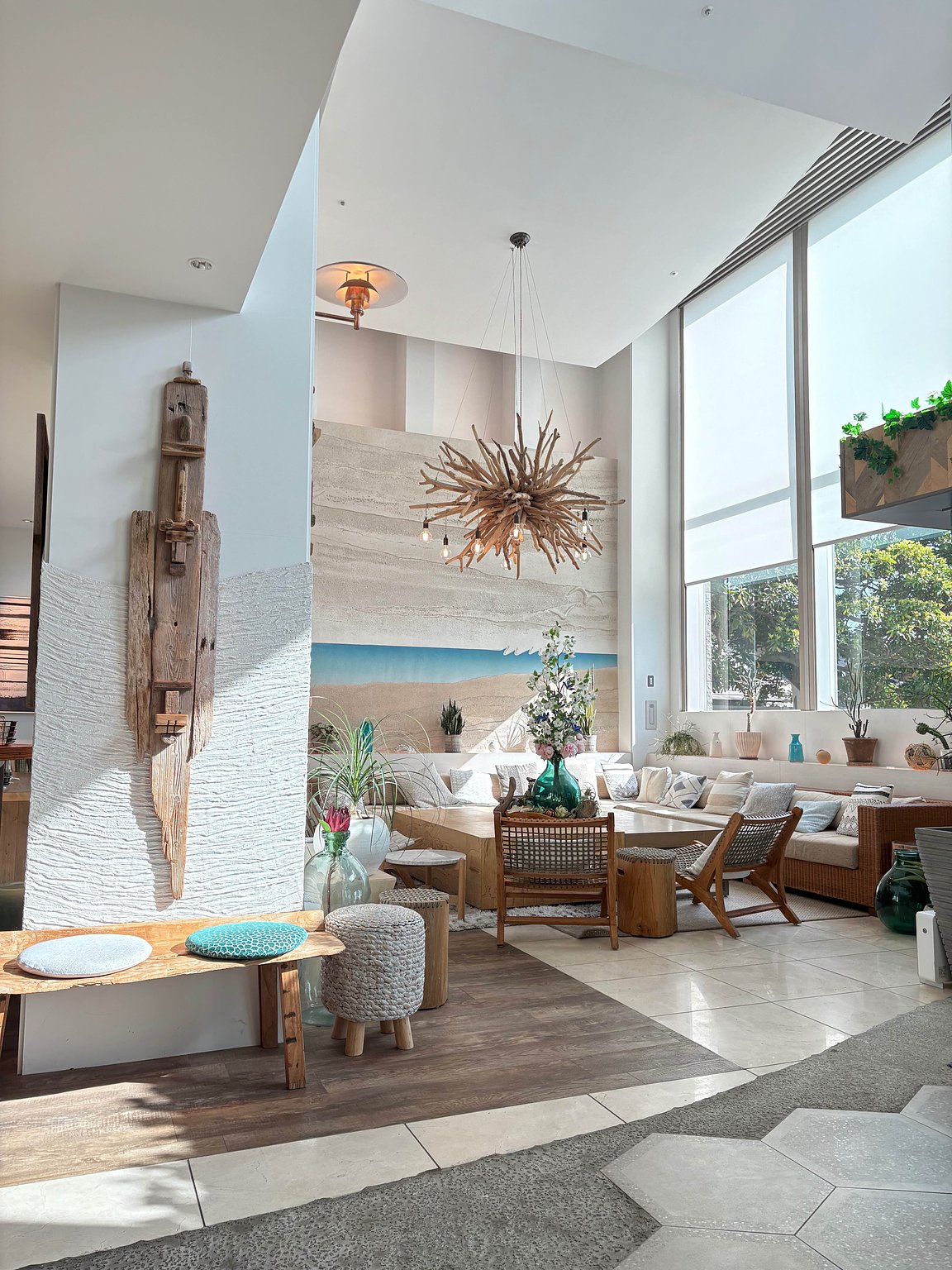 Relaxing Hotel Time While Gazing at the Sea