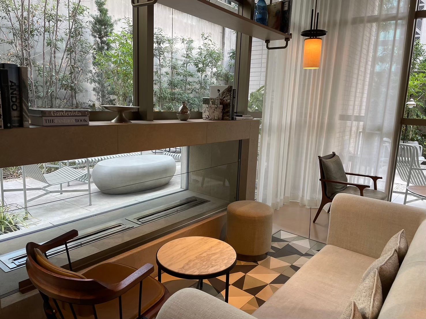 A Relaxing Space in the City