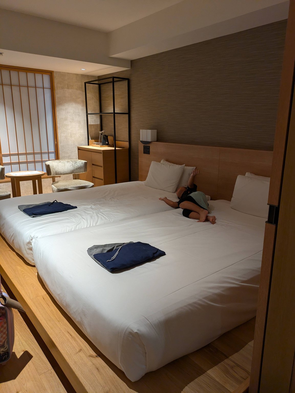 맥주와 와인이 무제한인 성인과 어린이 모두가 즐길 수 있는 교토 호텔