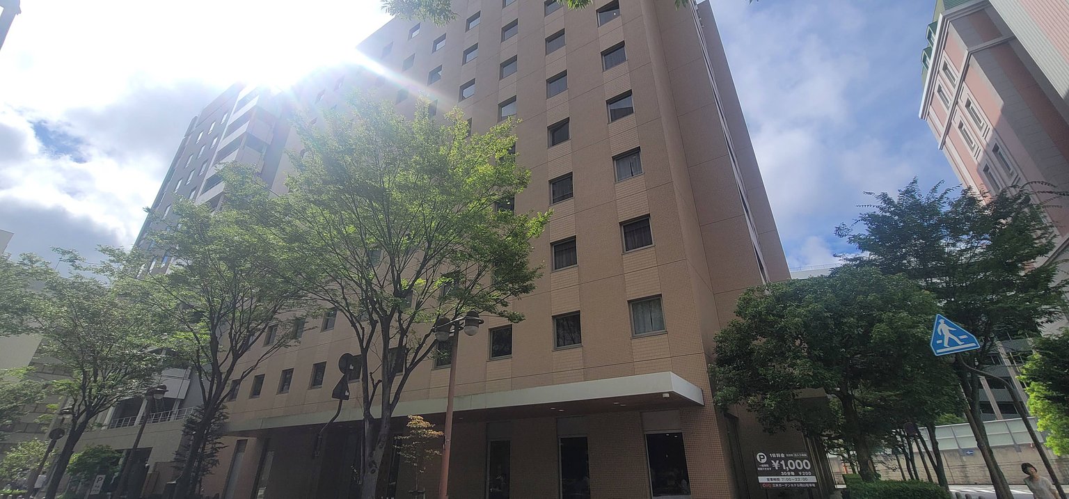 A Beautiful Hotel Just 3 Minutes Walk from Okayama Station