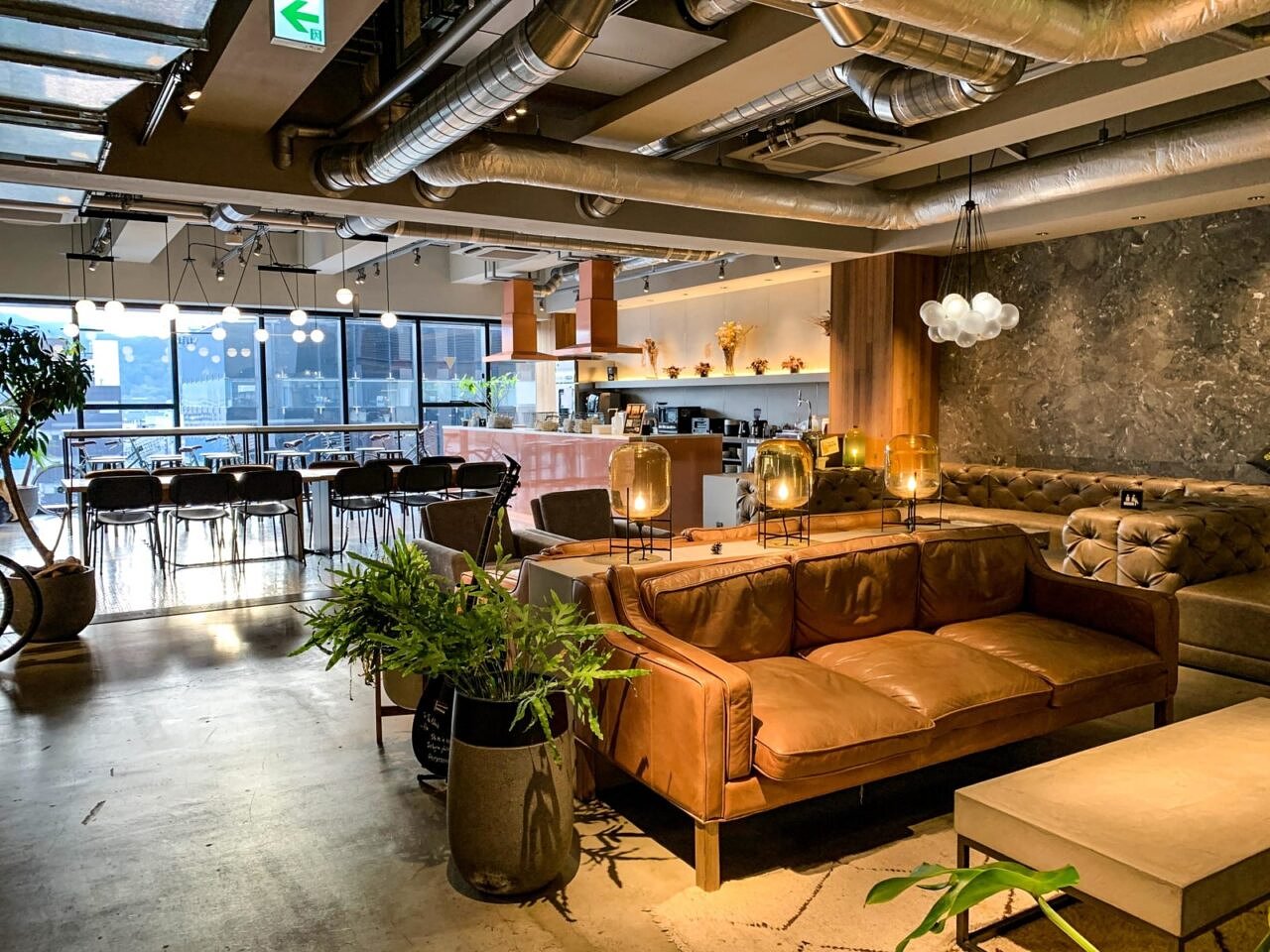 Stylish and Creative Coworking Capsule Hotel