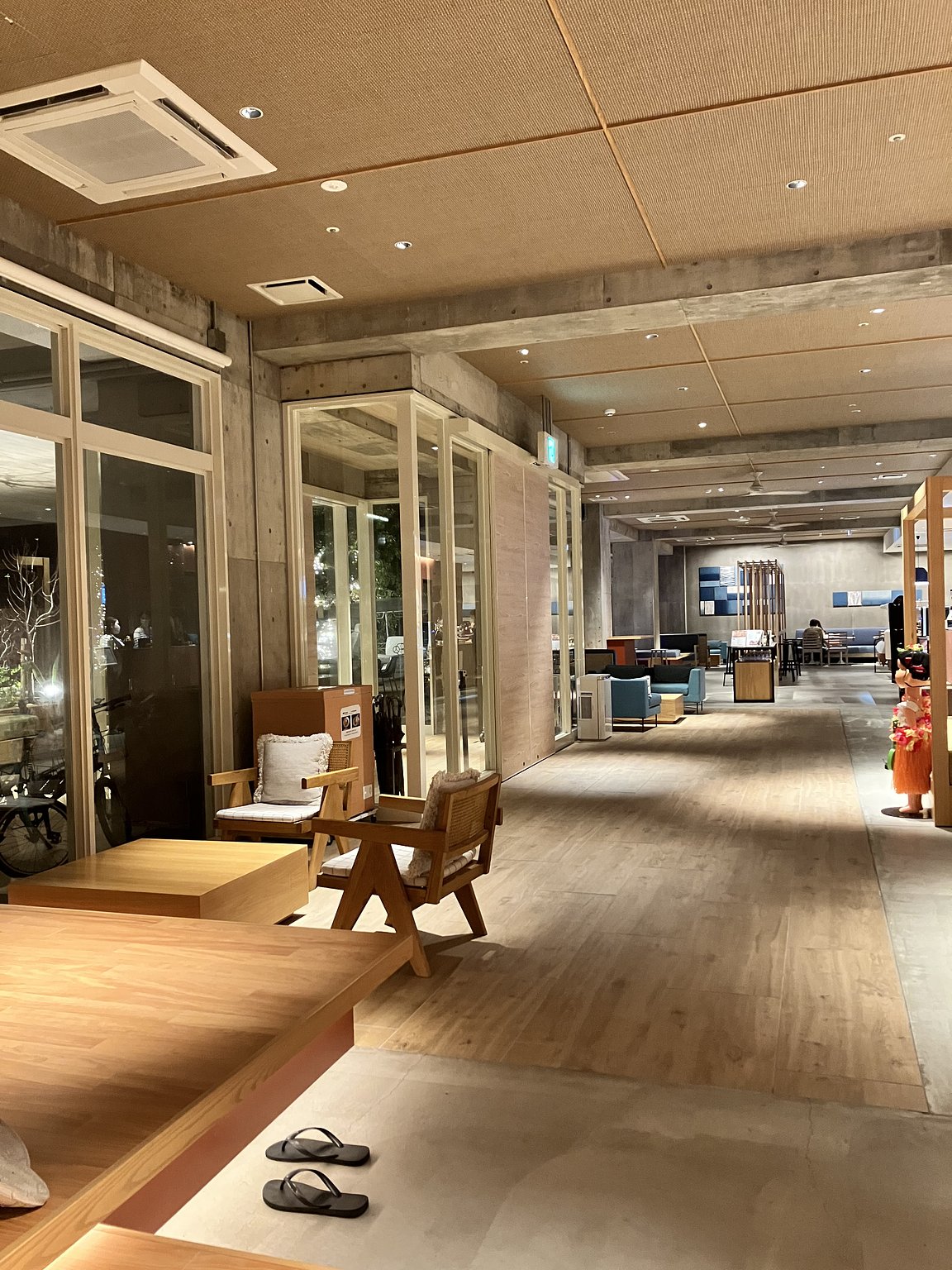 오키나와 여행, 중계 지점에서도!