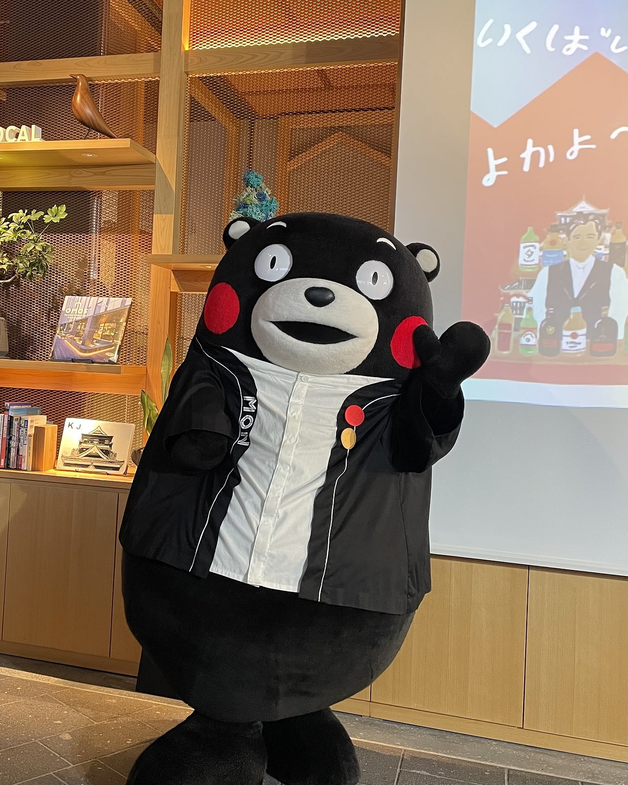 Meet 'Kumamon' at OMO5 Kumamoto~❣️