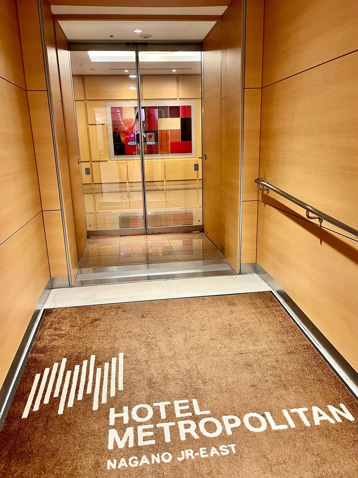 Convenient and Clean Hotel Directly Connected to the Train Station Building.