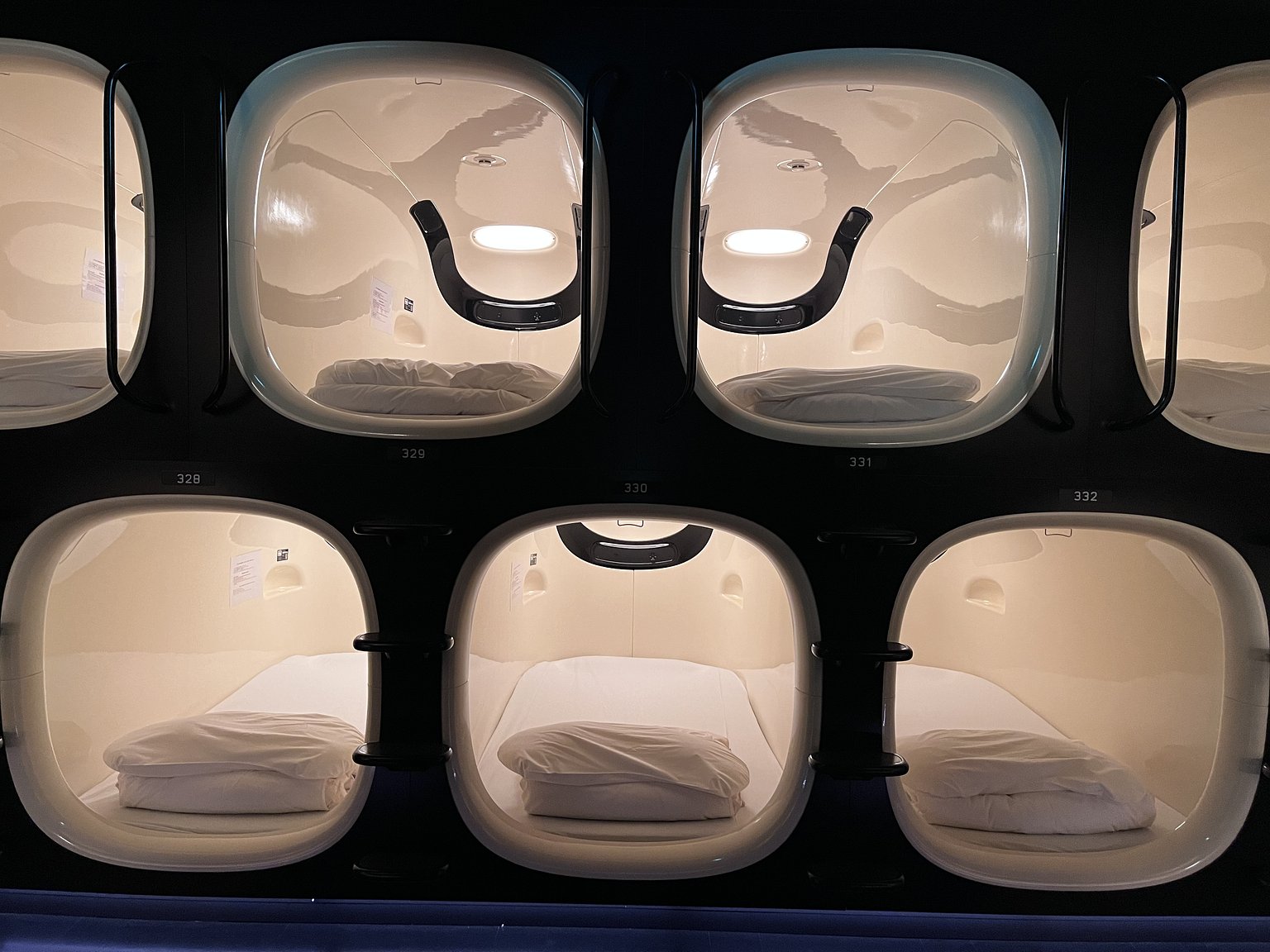 新大久保的時尚膠囊酒店！