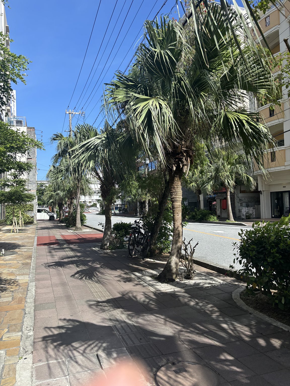 I was able to walk to Kokusai Street!