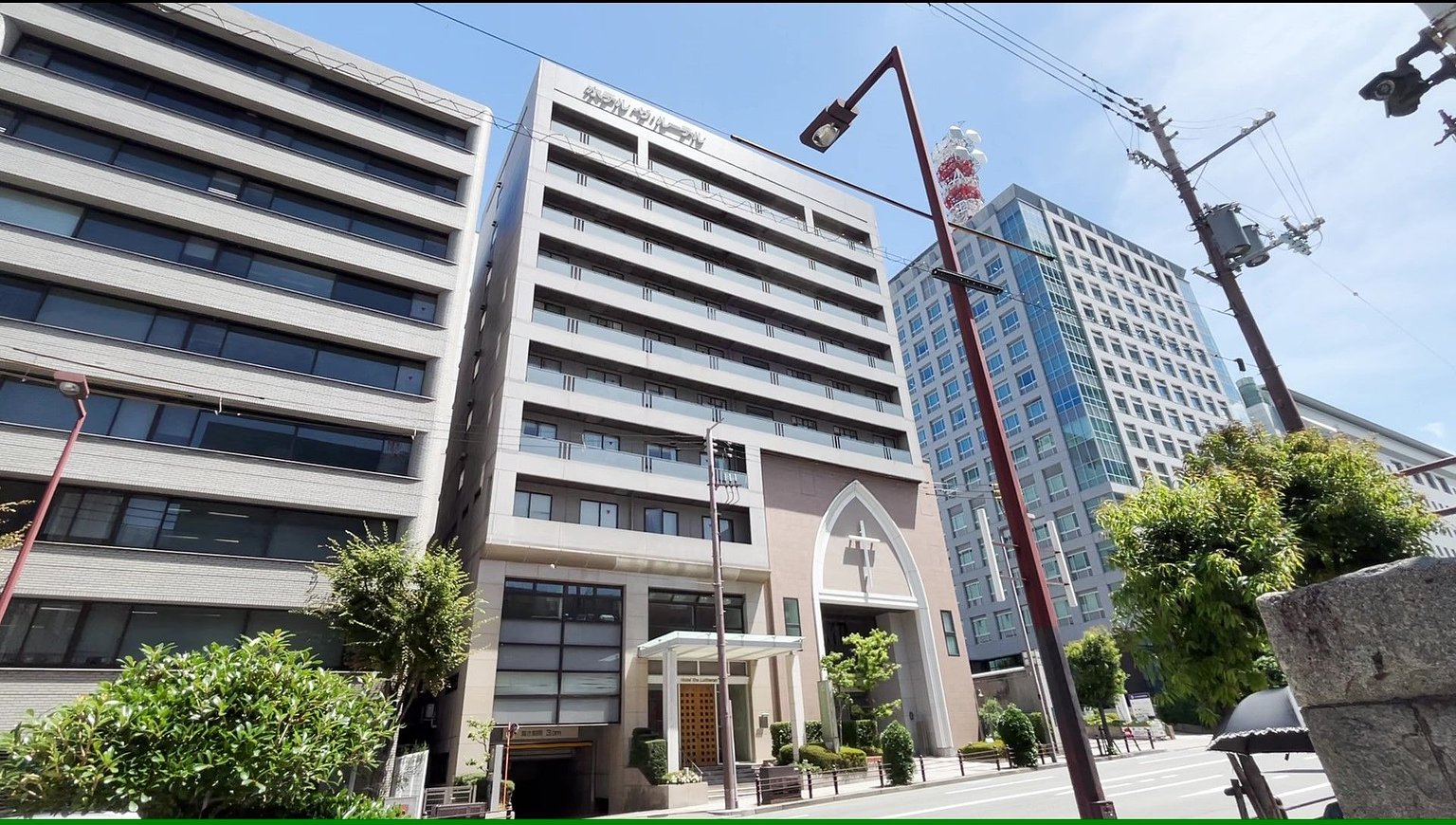 오사카성 근처의 호텔