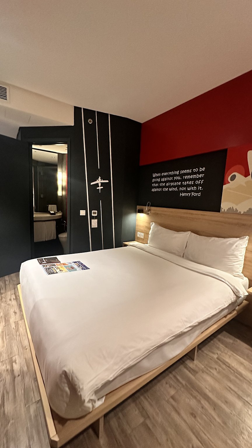 Within Walking Distance from the Airport