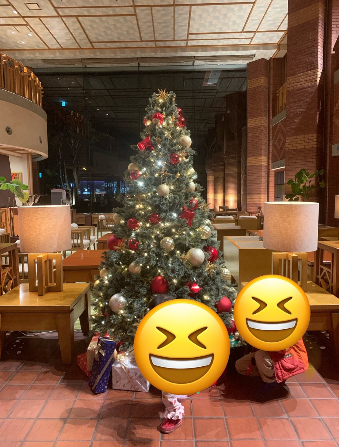 가족 5명과의 숙박!