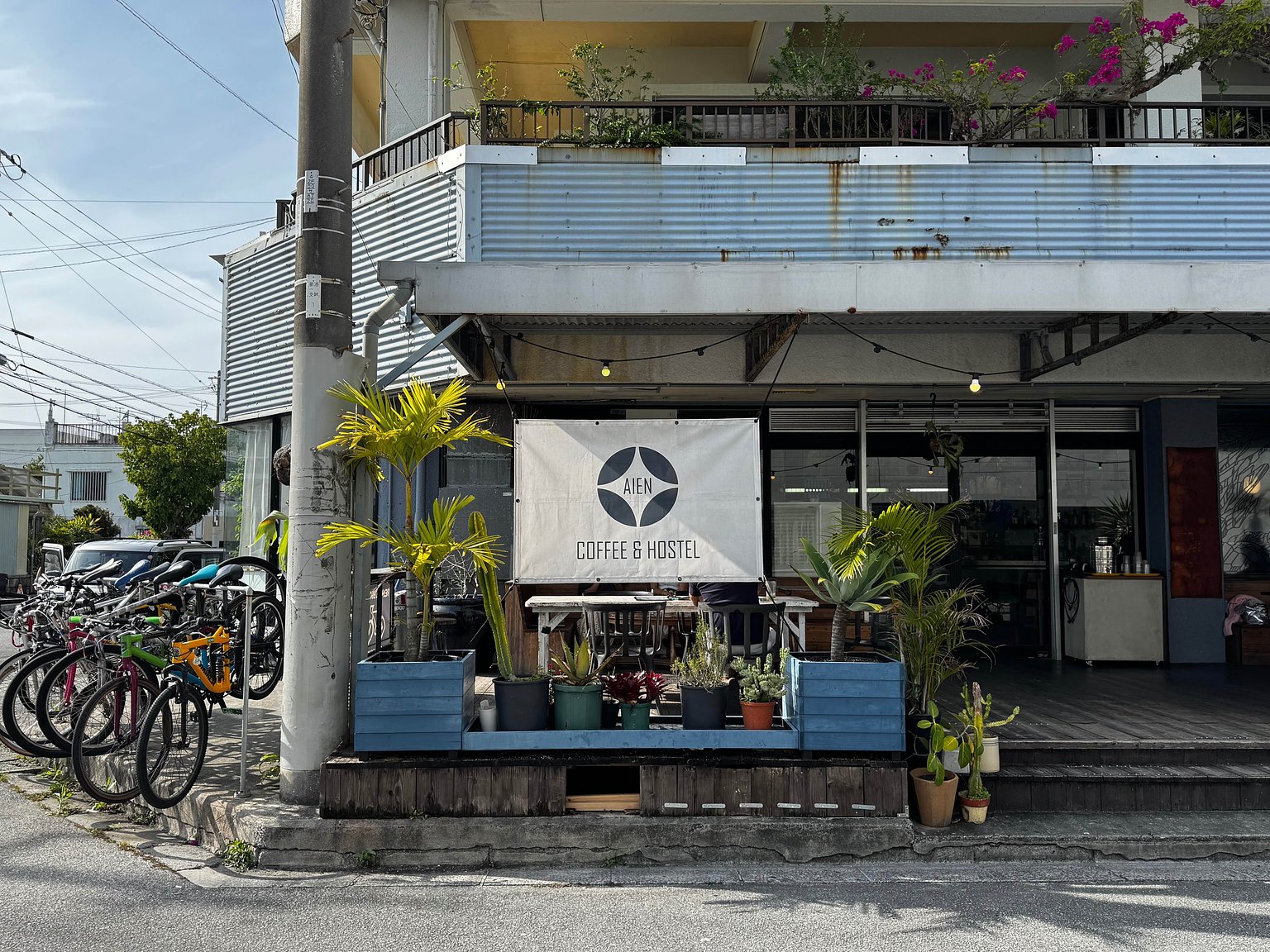 미국을 느낄 수 있는 차탄 수나베의 숙소. 살아가는 듯이 여행하고 싶은 분께.