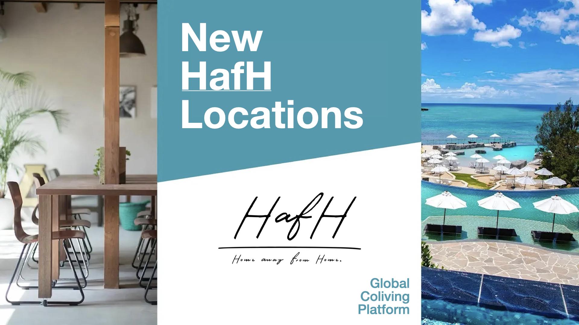 New HafH Locations!