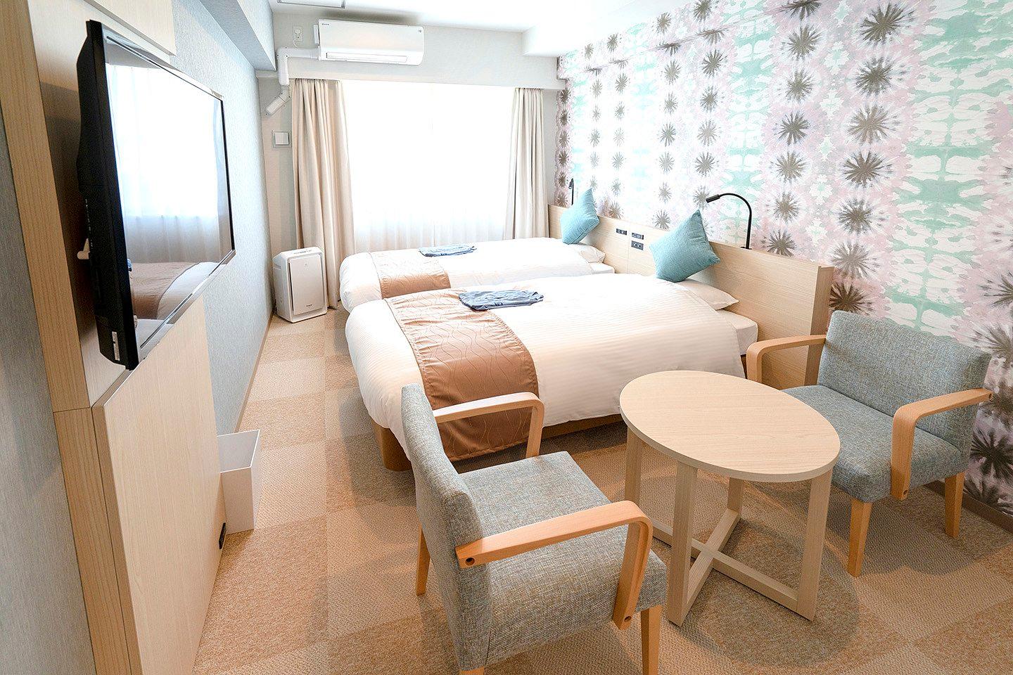 Twin Room - La'gent Hotel Okinawa Chatan/Hotel&Hostel