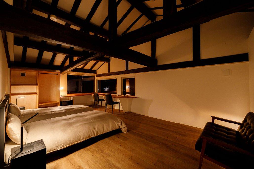Twin Room - Denpaku Komatsu ( Cozy Japanese style house located on the Osugitani River)