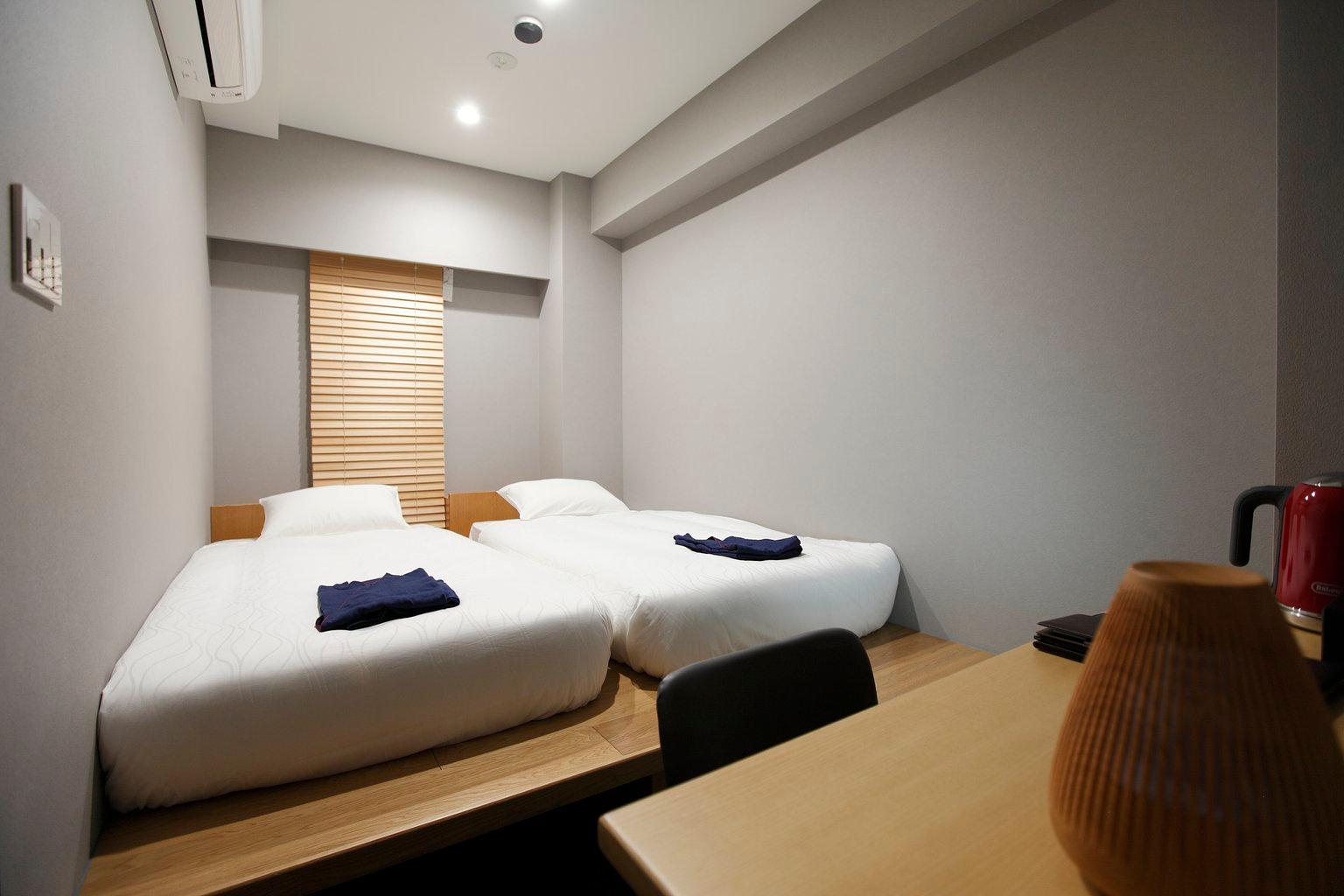 Cozy Twin Room with Wide Bathroom - Non-Smoking - Hotel Amanek Ginza East