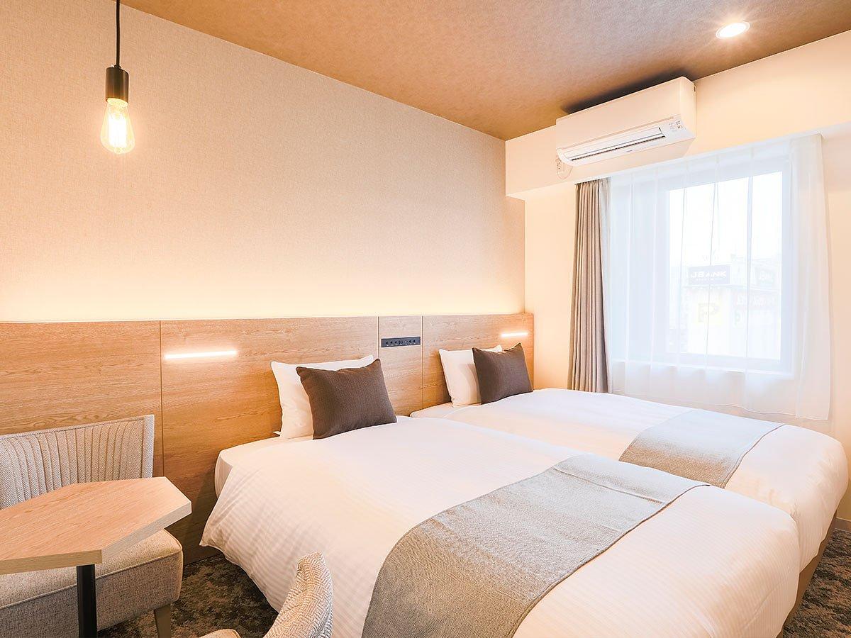 Hollywood Twin Room - Hotel Wing International Sapporo Susukino