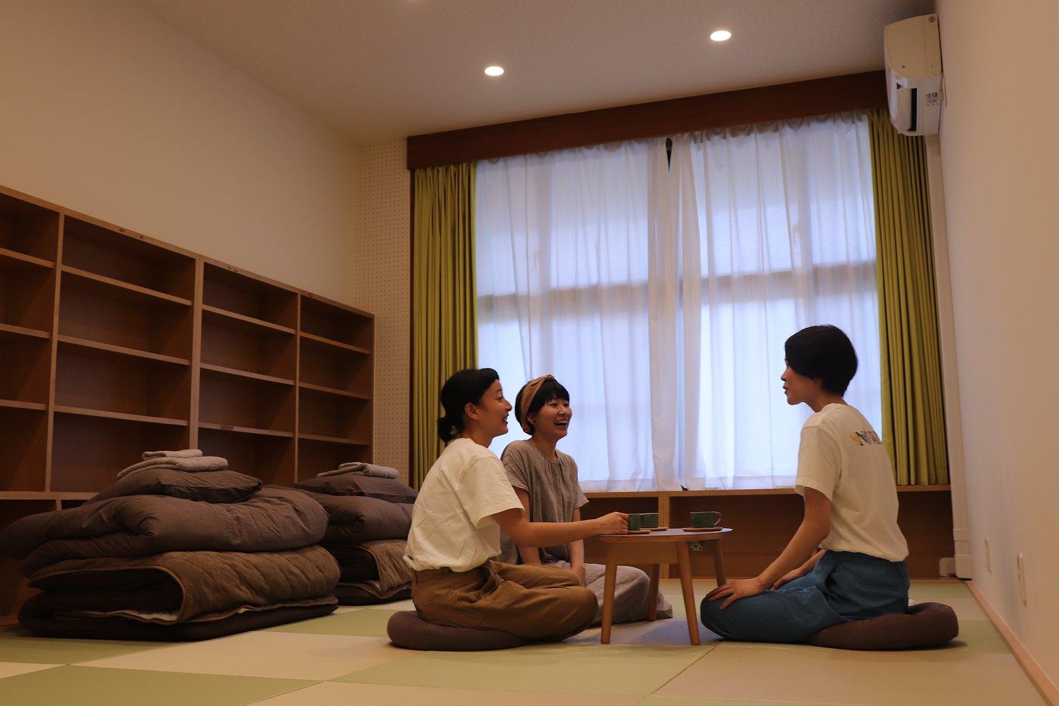 Private room (Japanese-style room) - Guest House Sagon Village