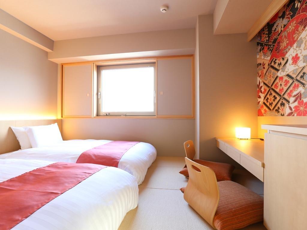 Twin Room with Tatami Area - 호텔 윙 인터내셔널 프리미엄 가나자와 역 / Hotel Wing International Premium Kanazawa Ekimae