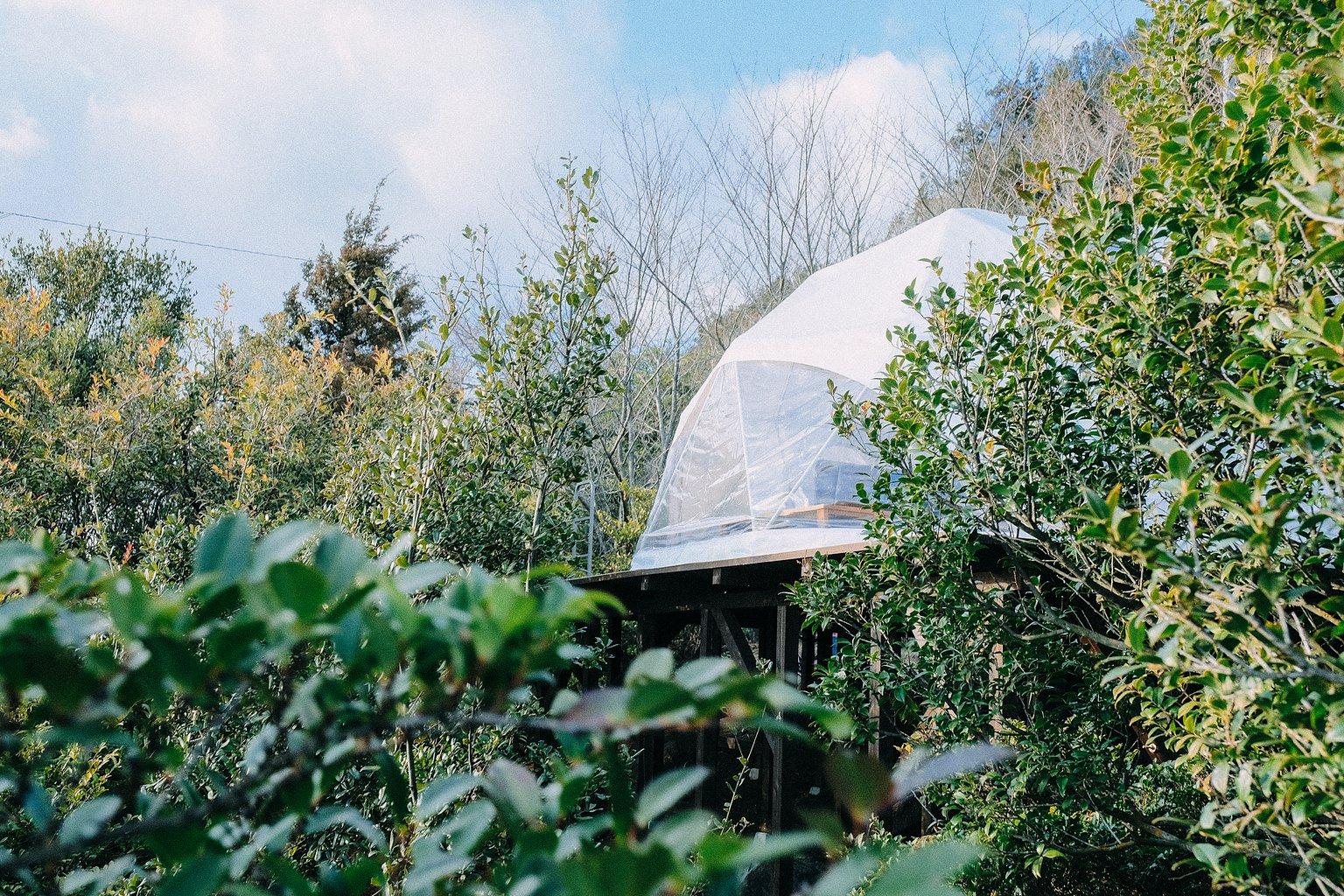 Small glamping dome "KUMO" by the sea - DENIM HOSTEL float