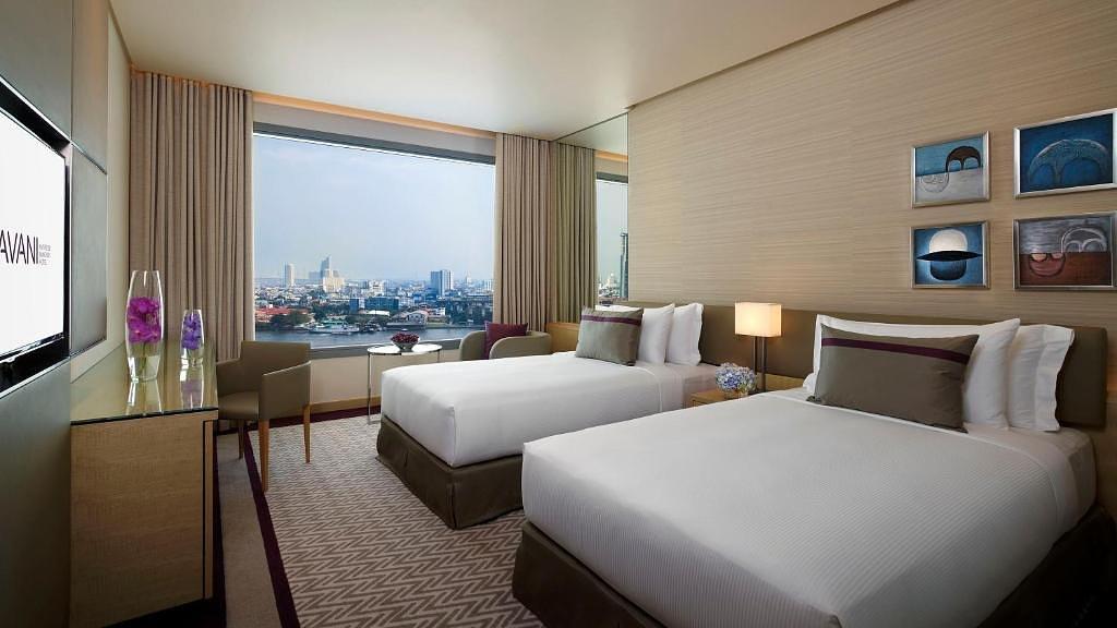 아바니 리버 뷰 룸 - 아바니+ 리버사이드 방콕 호텔