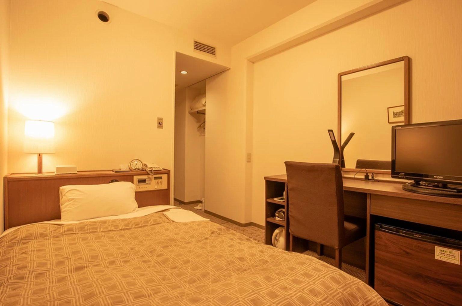Single Room (Non-smoking) - Hotel Sunroute Matsuyama