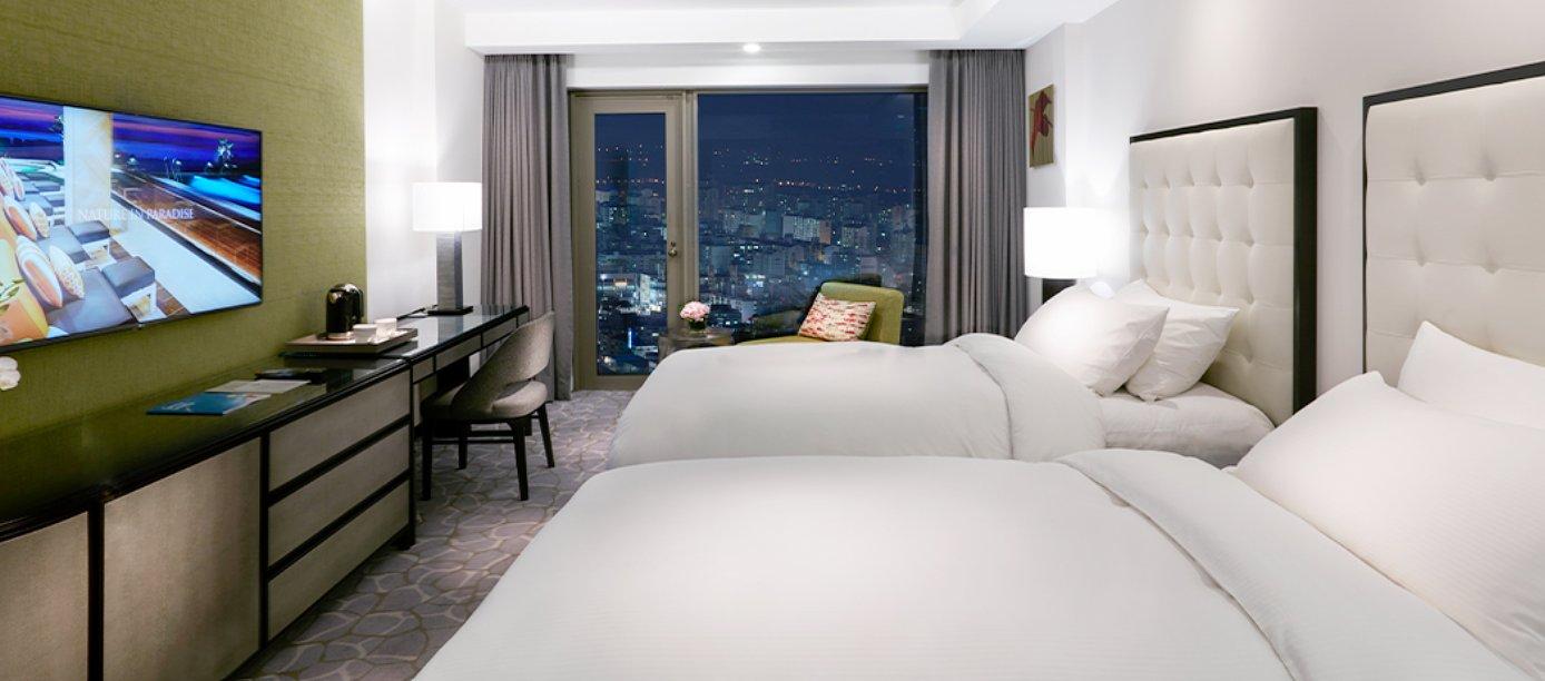 Deluxe Twin City View (Main Building) - Paradise Hotel Busan