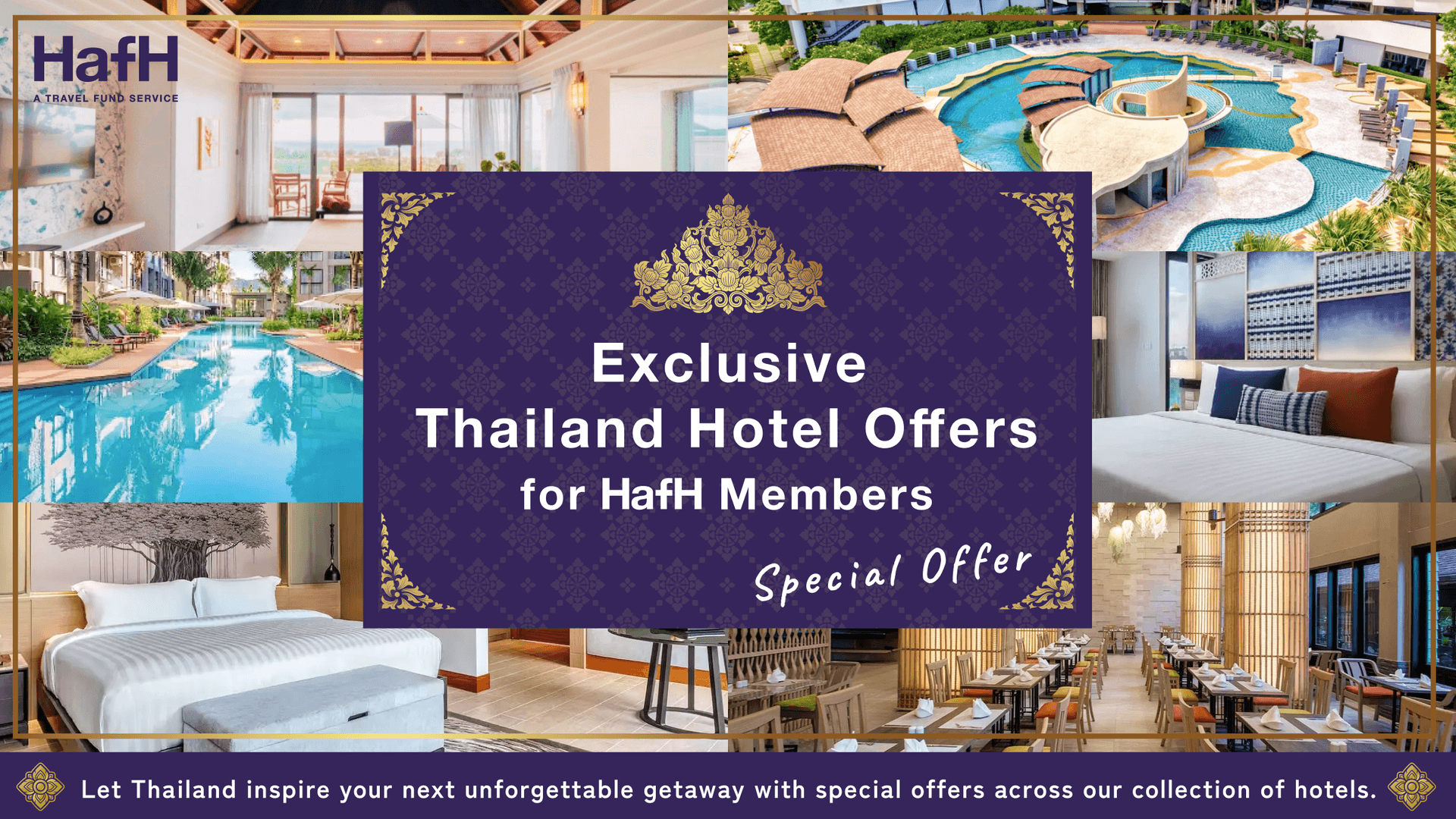 Exclusive Thailand Hotel Offers for HafH Members