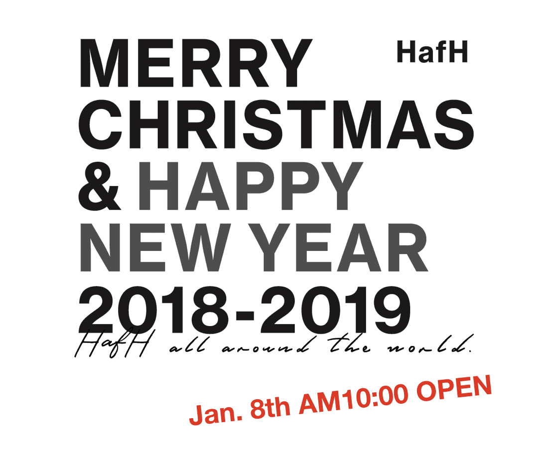 Grand Open : Jan.8th 2019 10AM